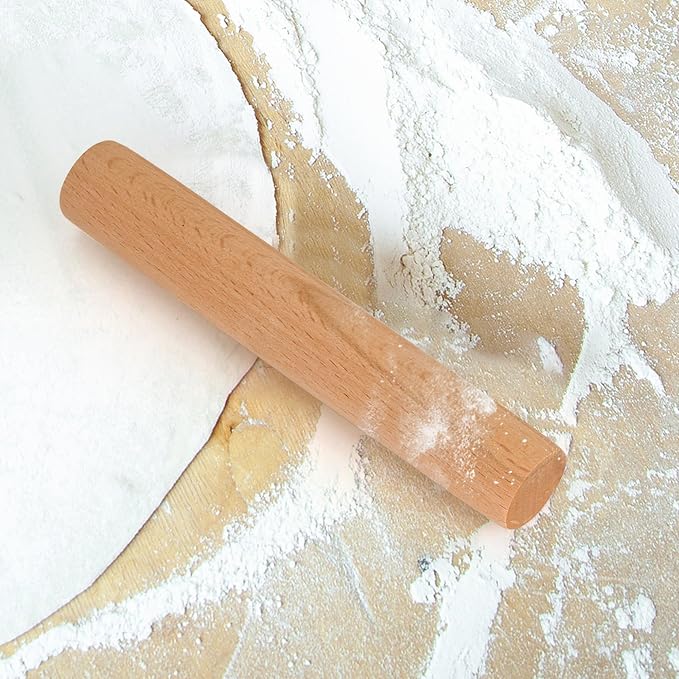 15 Pcs Small Wooden Rolling Pin for Dough, Mini Wooden Rolling Pin, 6 Inch Rollings Pins for Pizza, Bread, Dumpling, Home Cooking