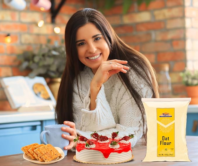 Rani Oat Flour 14oz (400g) ~ All Natural | Gluten Free | NON-GMO | Kosher | Vegan | Product of USA