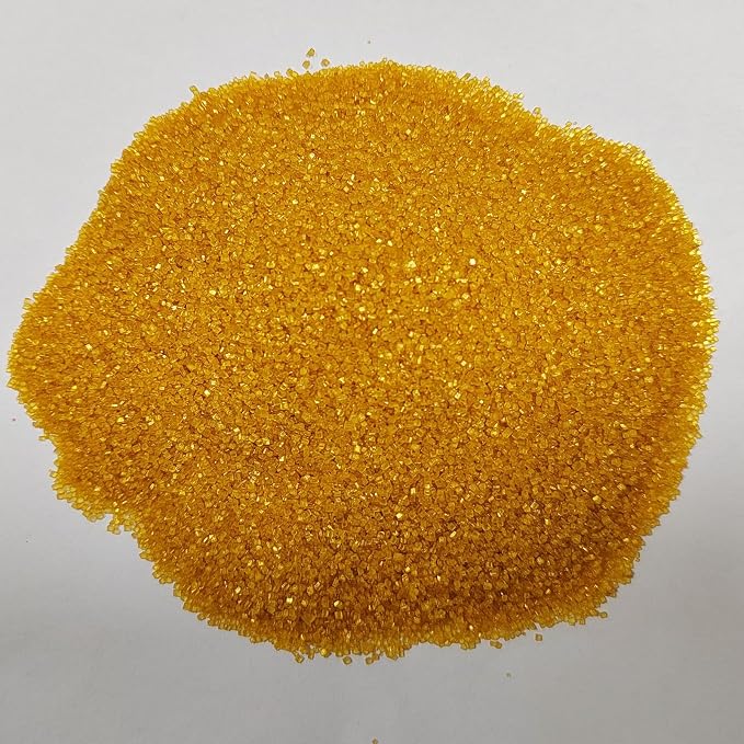 Gold Sanding Sugar Sprinkles, Gold Sugar Crystals, Edible Sparkling Sprinkles for Cake Cupcake Decorating, Baking Cake Decorations, Cookies Ice Cream Toppings, Wedding Party Christmas Supplies 130g/4.6oz