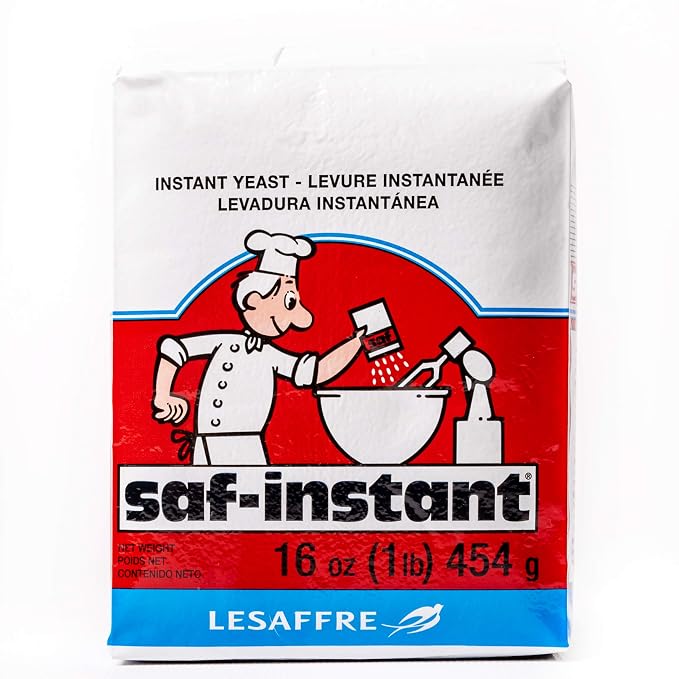 Instant Yeast, 1 Pound Vacuum-Packed Bag (2-Pack)