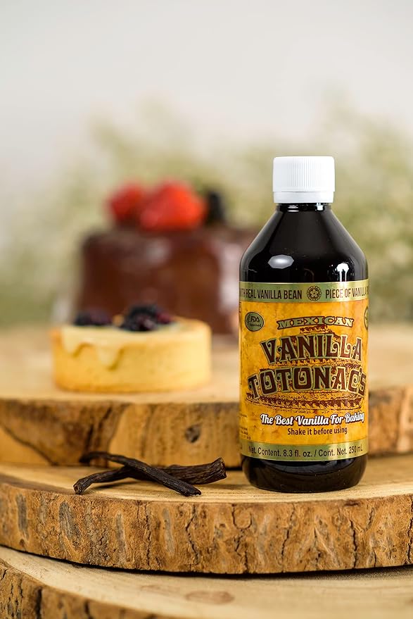 Mexican Vanilla Totonac’s - 8.3 Oz (250 mL) Bottle - Pure Vanilla Extract
