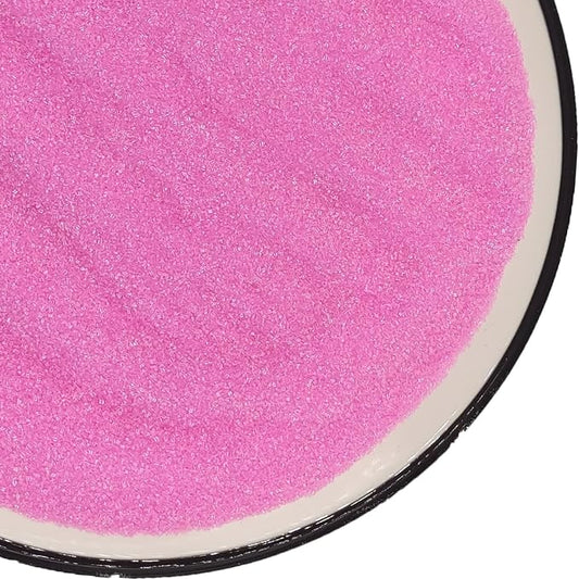 Edible 5 Ounce Fine Decorative Pink Sanding Sugar Sprinkles for Baking, Sparkling Crystals for Cakes, Cookies, Cupcakes, Ice Cream Topping and Rimming Sugar