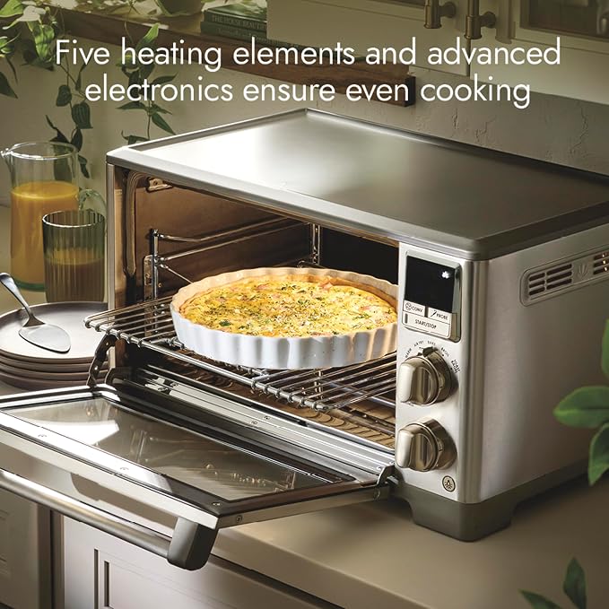 Lotus Air Fry and Convection Oven, Air Fryer Toaster Oven Combo, Countertop Convection Oven, The Perfectionist, 1800 Watts, Stainless Steel, Professional Series, LTSCO500