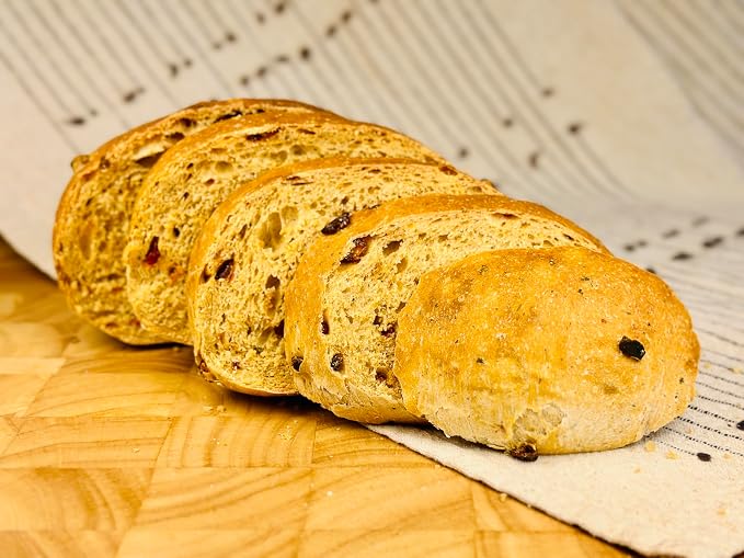 Molibake Mexican Salsa Bread Mix – Pack of 4 – Premium Artisan Bread Mix for Bread Machine and Oven – 15 oz – All-Natural Gourmet Blend with Tomato, Jalapeño, Bell Pepper, Onion, Garlic & Cilantro – Easy-to-Use Bread Maker Mix for Homemade Baking