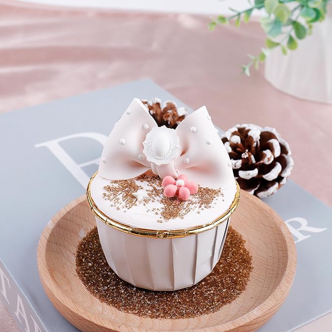 Brown Sanding Sugar Sprinkles - Sparkling Sugar Crystals (130g/4.6oz) | Chocolate Sugar Sprinkles for Baking Decorations, Cookies, Cupcakes, Cakes, Ice Cream Toppings