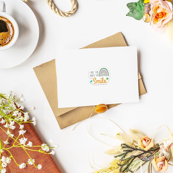 500Pcs Thank You Stickers for Small Business Online Retailers Small Shop Mail Envelopes Baking, Sealing Packaging Gift Wrap Stickers