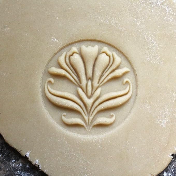 Flower Deco Cookie Stamp CS-026 by Fun Food Tools