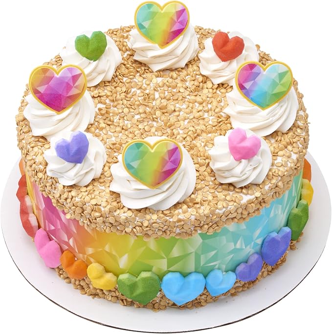 DECOPAC Quins Fancy Sprinkles, 19.5oz, Candy Sprinkles in Handheld Container, Edible Sprinkles For Celebration Cakes, Cupcakes, Cookies - Confetti Gold Quin