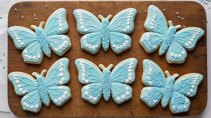 NCS Pearlized Blue Jimmies Edible Sprinkles – Cupcake, Cake & Cookie Decorations, 7 oz