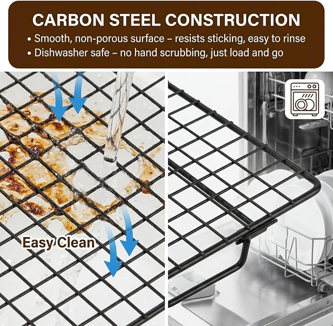 3 Pcs Stackable Cooling Racks with Collapsible Legs, Tiered Cooling Racks with 50 Sheets Baking Paper, 11.81 x 7.87 Inches, Collapsible Ventilation Holder for Cookies, Cakes, Roasting, Drying