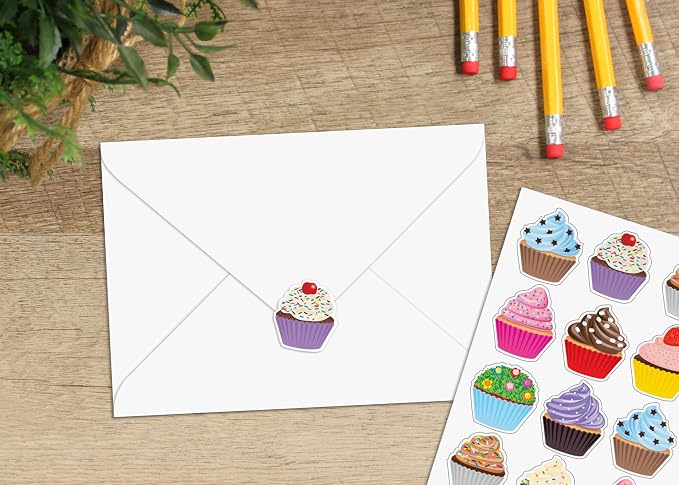 Teacher Created Resources Cupcakes Stickers (TCR7094)