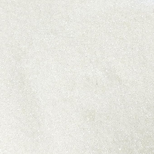 Edible White Sanding Sugar Sprinkles 142g/ 5.01oz Sprinkles for Cake Decorating Candy Baking Decorations Ice Cream Toppings and Cookie Decorating for Wedding Parties Valentines Halloween Christmas