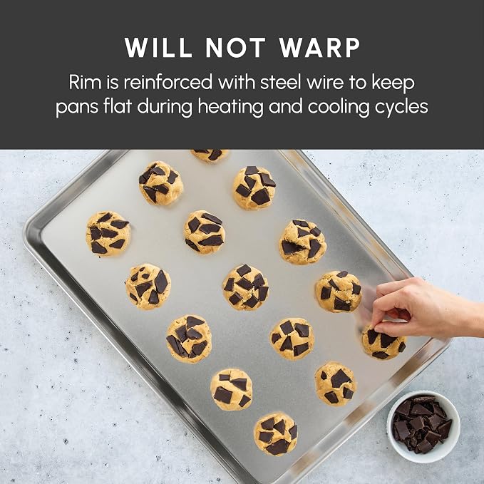 Nordic Ware Aluminized Steel Big Sheet Baking Pan