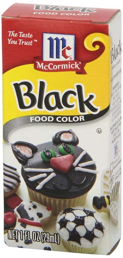 McCormick Black Food Color, 1 fl oz (Pack of 2)
