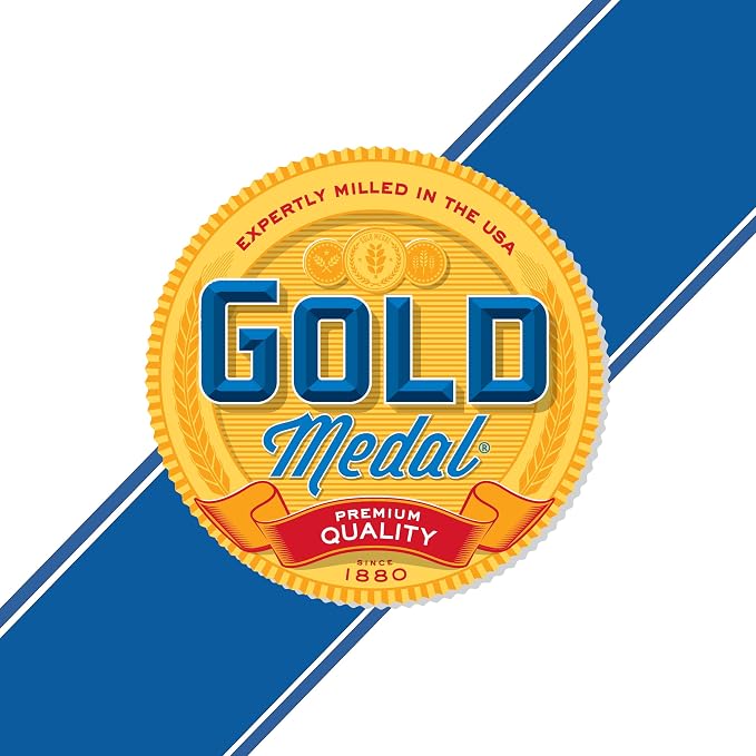 Gold Medal All Purpose Flour with Resealable Bag, 4.25 pounds (Pack of 2)