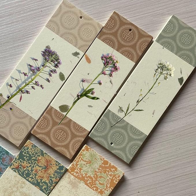 48 Pcs Mix Natural Dried Pressed Flowers for Cake Decorating, Real Dry Flower for Resin Jewelry Making, DIY Art Crafts (Sweet Alyssum)