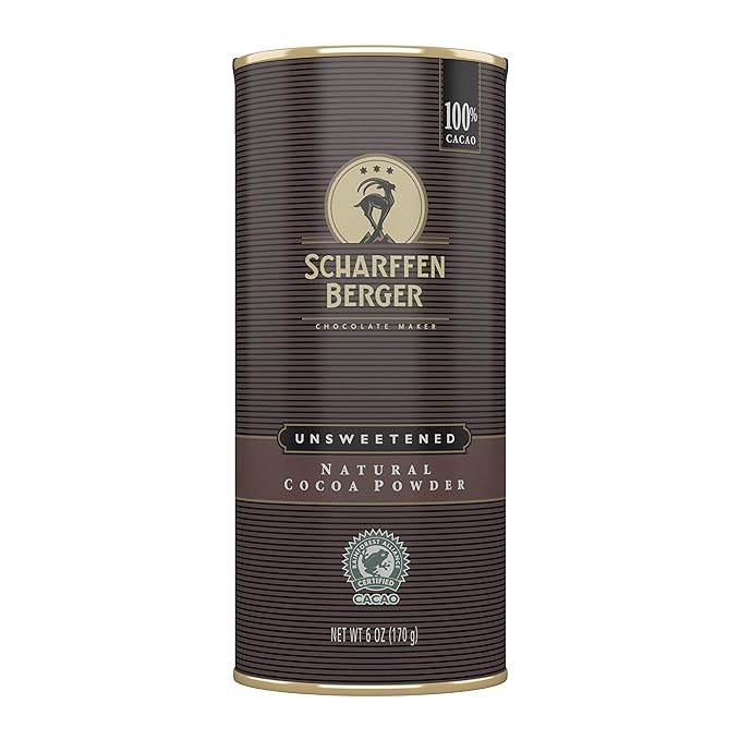 Scharffen Berger Natural Unsweetened Cocoa Powder, 6 oz