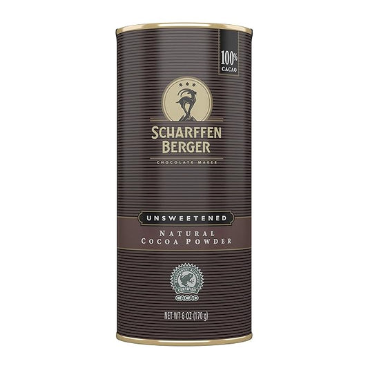Scharffen Berger Natural Unsweetened Cocoa Powder, 6 oz