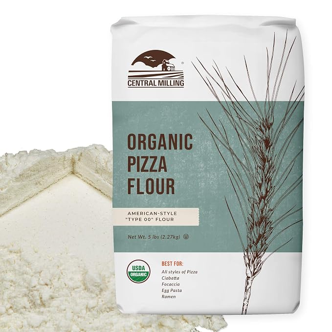 100% Organic 00 Pizza Flour - 5 Pounds