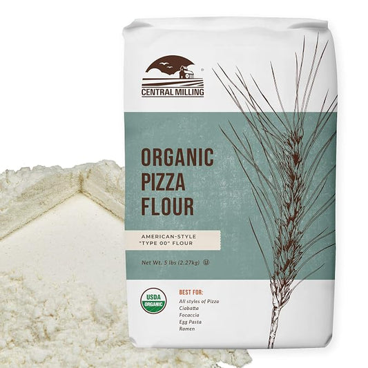 100% Organic 00 Pizza Flour - 5 Pounds