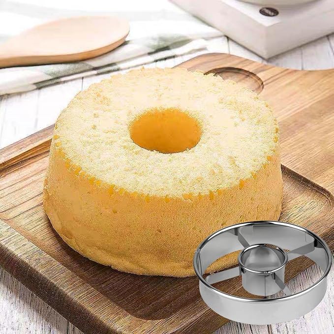 Donut Cutter, 3.86 Inch Stainless Steel Doughnut Cutters Mold, Baking Tools for Making Donuts and Mousse Ring Cookie
