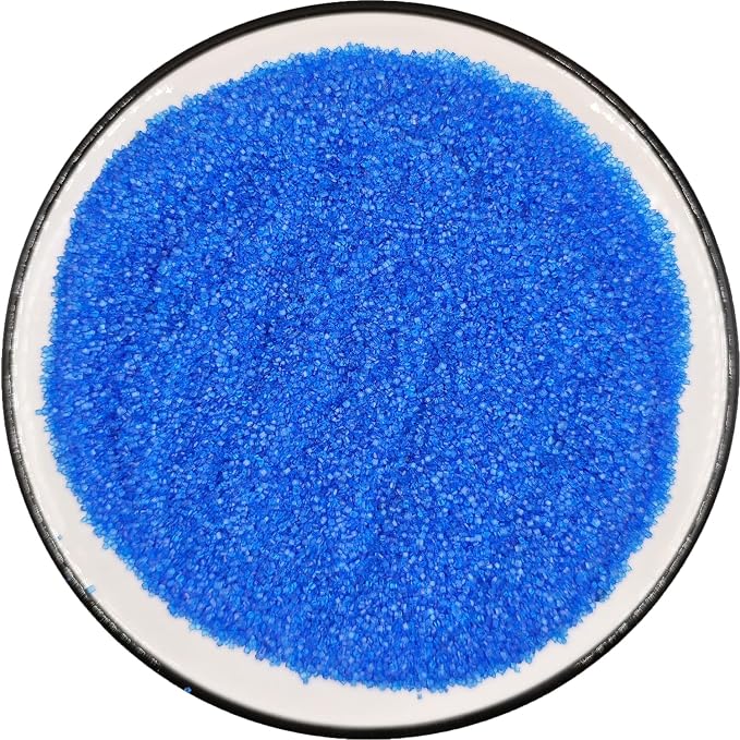 Edible 5 Ounce Medium Decorative RoyalBlue Sanding Sugar Sprinkles for Baking, Sparkling Crystals for Cakes, Cookies, Cupcakes, Ice Cream Topping and Rimming Sugar