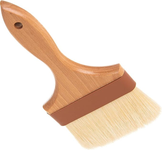 SPARTA Kitchen Basting Brush – 4037600 Basting Brush for Cooking Flat Boar Bristle Brush, Hardwood Handle for Kitchens, Restaurants, Catering, High Heat Food Prep, 4in