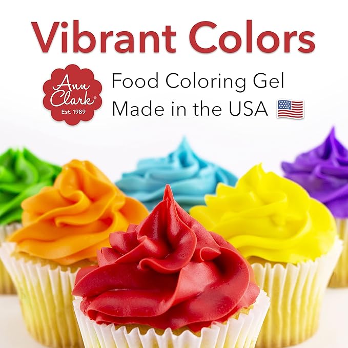 Ann Clark Royal Blue Food Coloring Gel .70 oz. (20 g) Made in USA