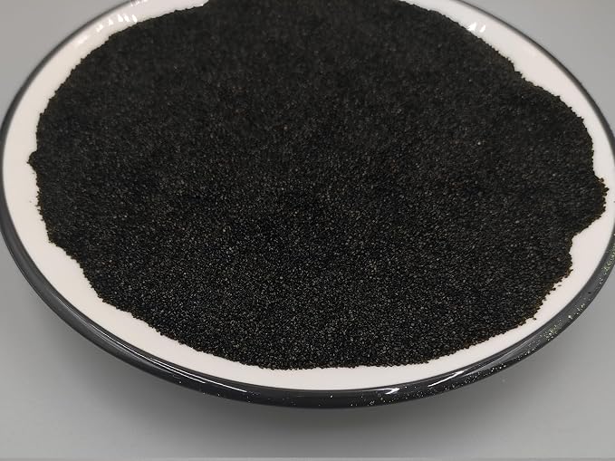 Edible 5 Ounce Fine Decorative Black Sanding Sugar Sprinkles for Baking, Sparkling Crystals for Cakes, Cookies, Cupcakes, Ice Cream Topping and Rimming Sugar