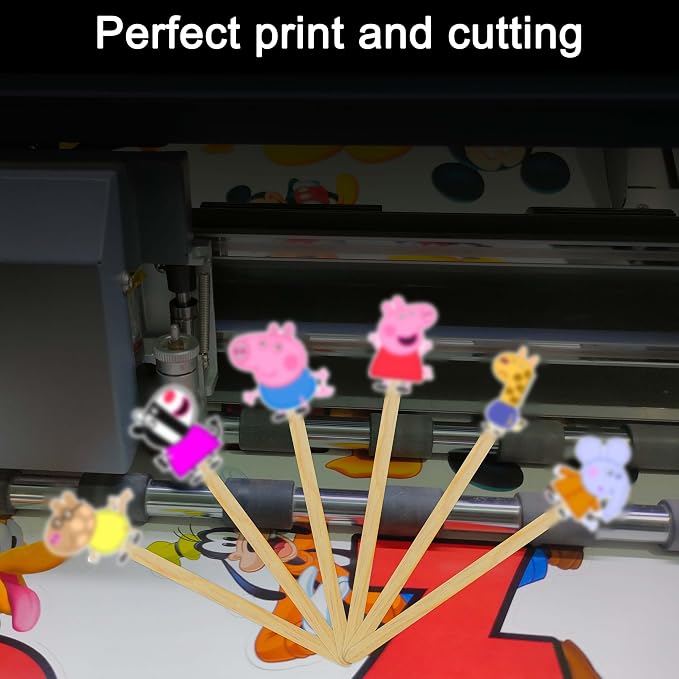 Pepa Pig Cupcake Topper Decorations – Cartoon-Themed Party Cake Picks Featuring Pepa, Family & Friends – Fun Supplies for Birthdays, Celebrations & Collectors