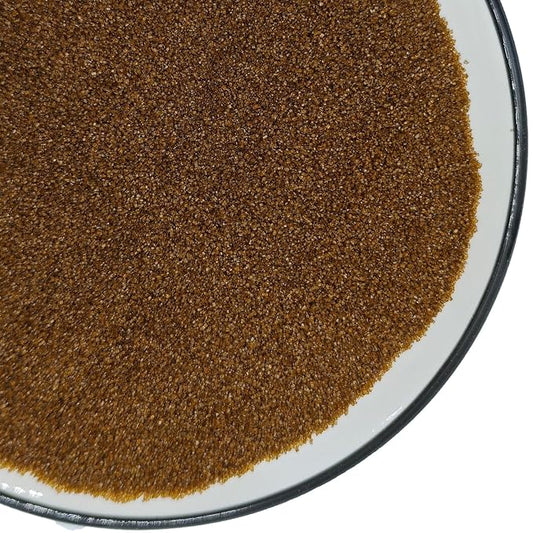 Edible 5 Ounce Fine Decorative Brown Sanding Sugar Sprinkles for Baking, Sparkling Crystals for Cakes, Cookies, Cupcakes, Ice Cream Topping and Rimming Sugar