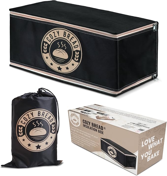 Cozy Bread® Proofing Box | Compatible with 10" x 21" Proofing Mat (Heat Mat Not Included) | USA Brand