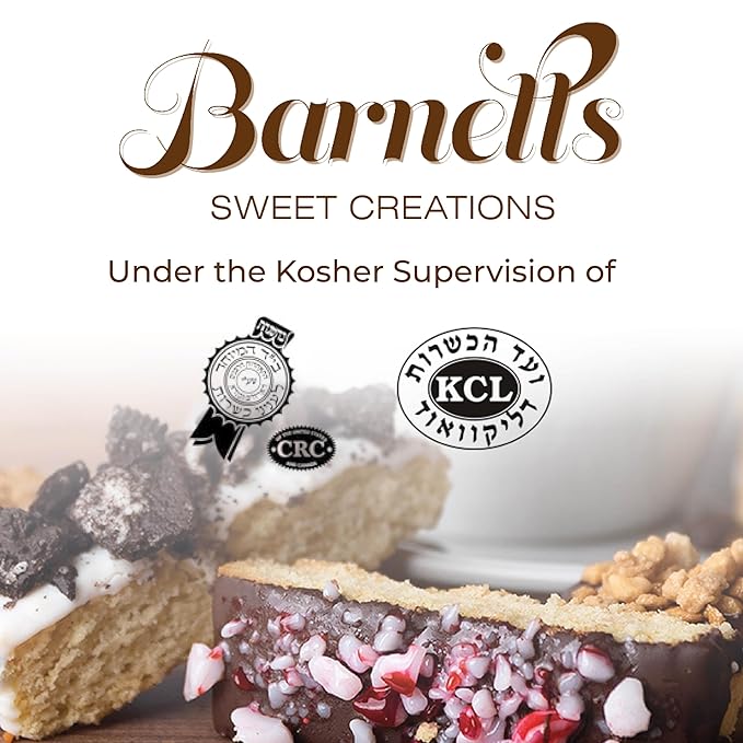 Barnetts Chocolate 24 Biscotti Gift Baskets, Gourmet Cookie Gifts Box for Him and Her Food Baskets Delivery, Candy Basket Ideas for Men, Dad, Father, Grandfather, Husband, Brother, Son, Grandson