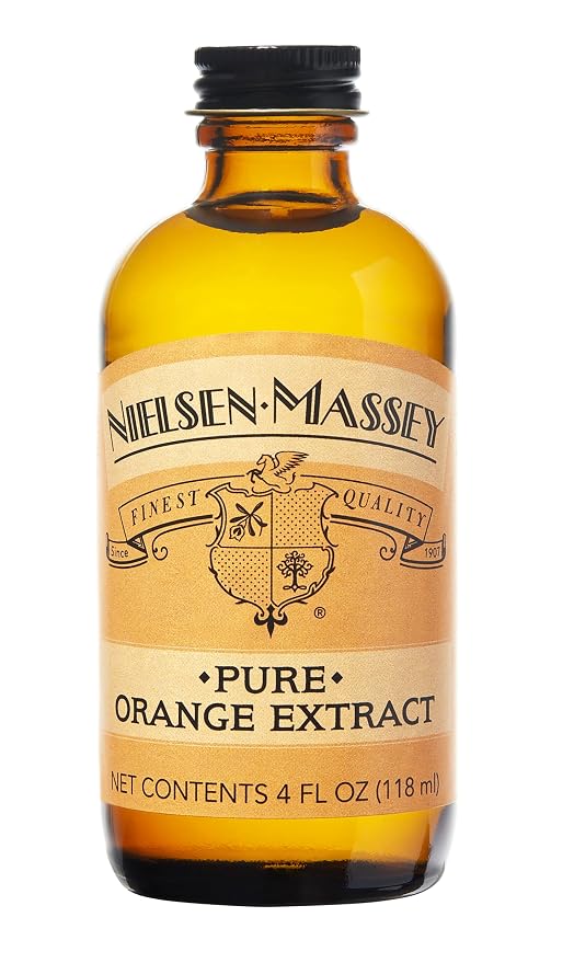 Nielsen Massey Pure Orange Extract, 4 FZ