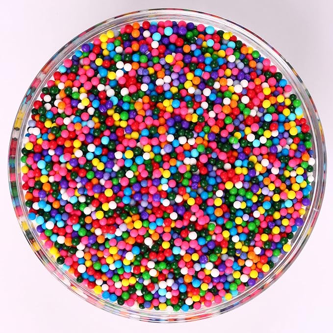 Rainbow Sprinkles, Nonpareils Sprinkles for Cake Decorating, Cake Sprinkles Bulk 1.54 LB, Sujoygar, Cupcake, Cookie, Chocolate, Baking, Cake Sprinkles