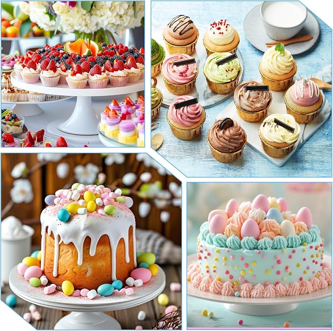10 Pcs Round Piping Tips Set, Stainless Steel Icing Tips Cupcake Frosting Nozzles Small Cake Decorating Piping Tip Cake Writing Icing Tool Pastry Dispensers Supplies for Baking Cookies Puff Cream