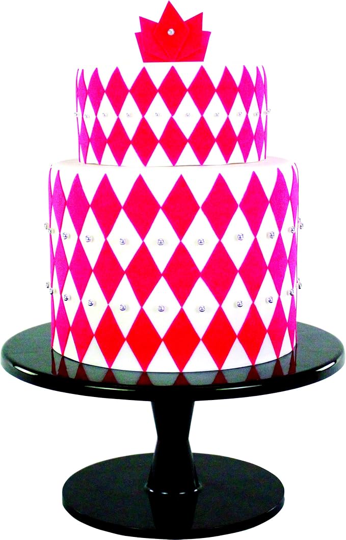 PME, Set of 3 Geometric Multicutters for Cake Design-Diamond XL-Size, Standard