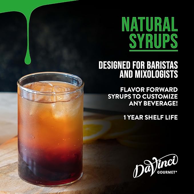 DaVinci Gourmet Naturals Vanilla Syrup, 25.4 Fluid Ounces (Pack of 1)