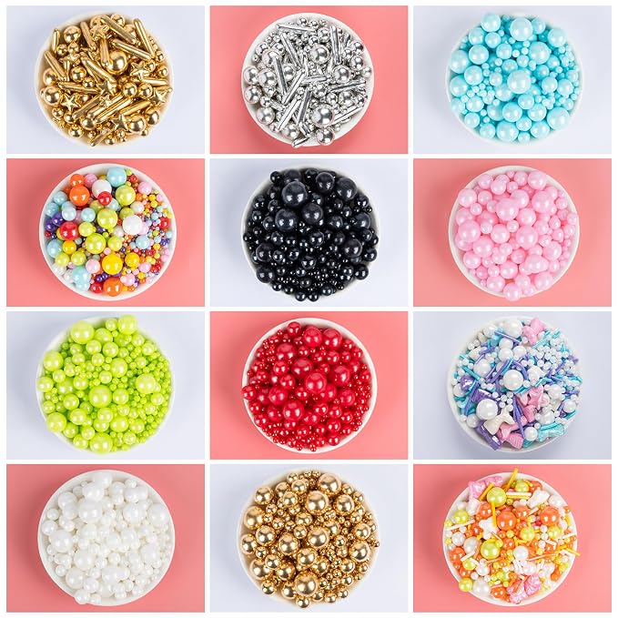 Gold Star Sprinkles,130g,Edible Stars Sprinkle for Cake Decorating,Mix Size Sugar Baking Decorations Cupcake Toppers,Donuts,Cookie Ice Cream,Wedding Birthday Party Supplies