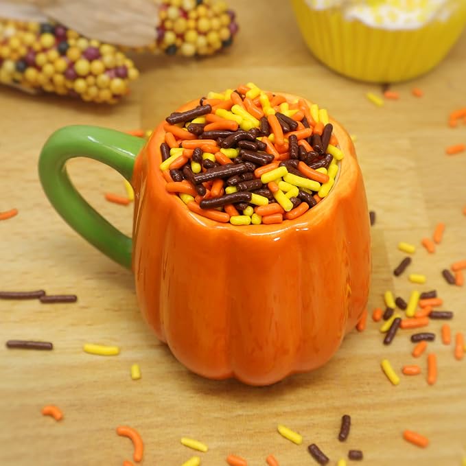 Mystic Sprinkles 4 Cell Sprinkle Assortments (Fabulous Fall, Midi)