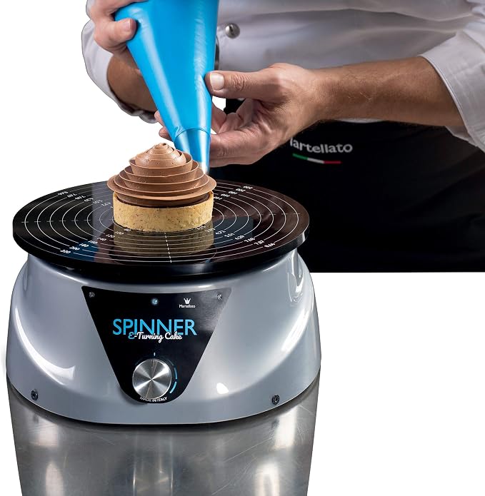 Martellato Spinner Electric Cake-Decorating Turntable 115 Volt