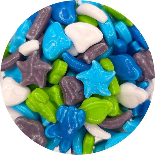 NCS Outer Space Edible Sprinkles – Blue, Purple, White & Lime Green Cupcake, Cake & Cookie Decorations, 7 oz