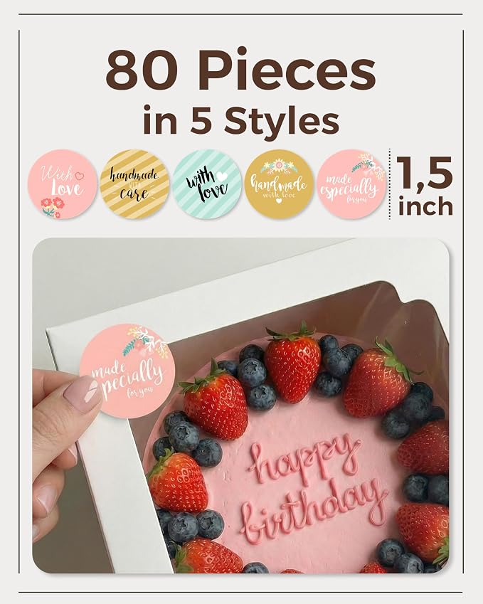 10x10x8 Bulk 15 Pcs Tall Multi-Layer Cake Boxes 10 Inch with Window Clear Bakery Box Square White Large Disposable Pie Boxes Package for Bake Decorating Supplies Pastry Box (80 Pcs Stickers)