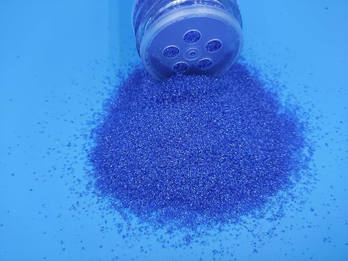 Edible 5 Ounce Fine Decorative RoyalBlue Sanding Sugar Sprinkles for Baking, Sparkling Crystals for Cakes, Cookies, Cupcakes, Ice Cream Topping and Rimming Sugar