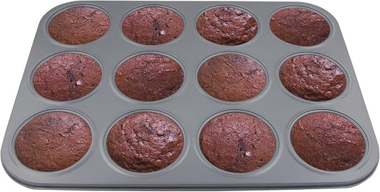 Fox Run Non-Stick Baking Pan, Whoopie Pie Pan, 12 Cup Muffin Top Pan