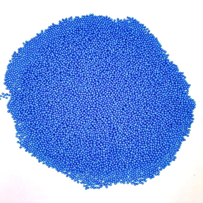 PhilaeEC Royal Blue Nonpareils Sprinkle 2mm Mini Peals Sprinkle Edible for Cake Decoration Cupcake Topper Cookie Baking Decorations Halloween Christmas Valentine Supplies