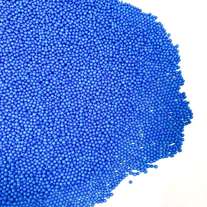 PhilaeEC Royal Blue Nonpareils Sprinkle 2mm Mini Peals Sprinkle Edible for Cake Decoration Cupcake Topper Cookie Baking Decorations Halloween Christmas Valentine Supplies