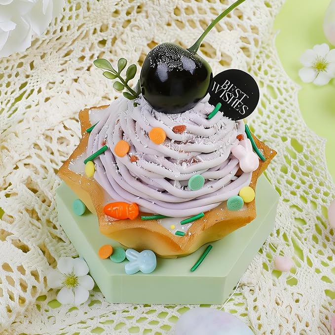 Easter Sprinkles for Cake Decorating - Edible Bunny, Carrot, Confetti, Jimmy & Pearl Sprinkles Mix for Spring Baking, Cupcakes, Cookies & Easter Egg Hunt Treats (130g/4.58oz)