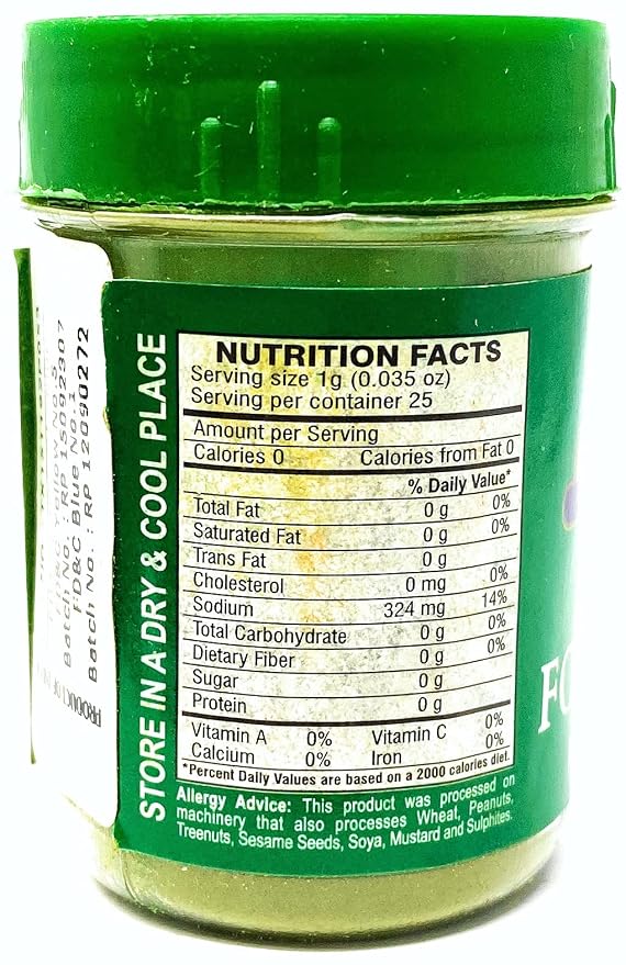 Rani Green Food Color Indian 25gm (0.88oz) ~ Vegan