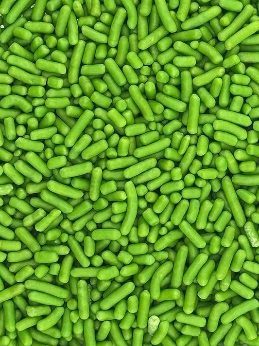 Light Green Sprinkles 4oz pack for Baking Cakes, Cupcakes, Cookie Decorations, Ice Cream and Donut Toppings Edible Decorating Baking Supplies - 4 oz package (Green)